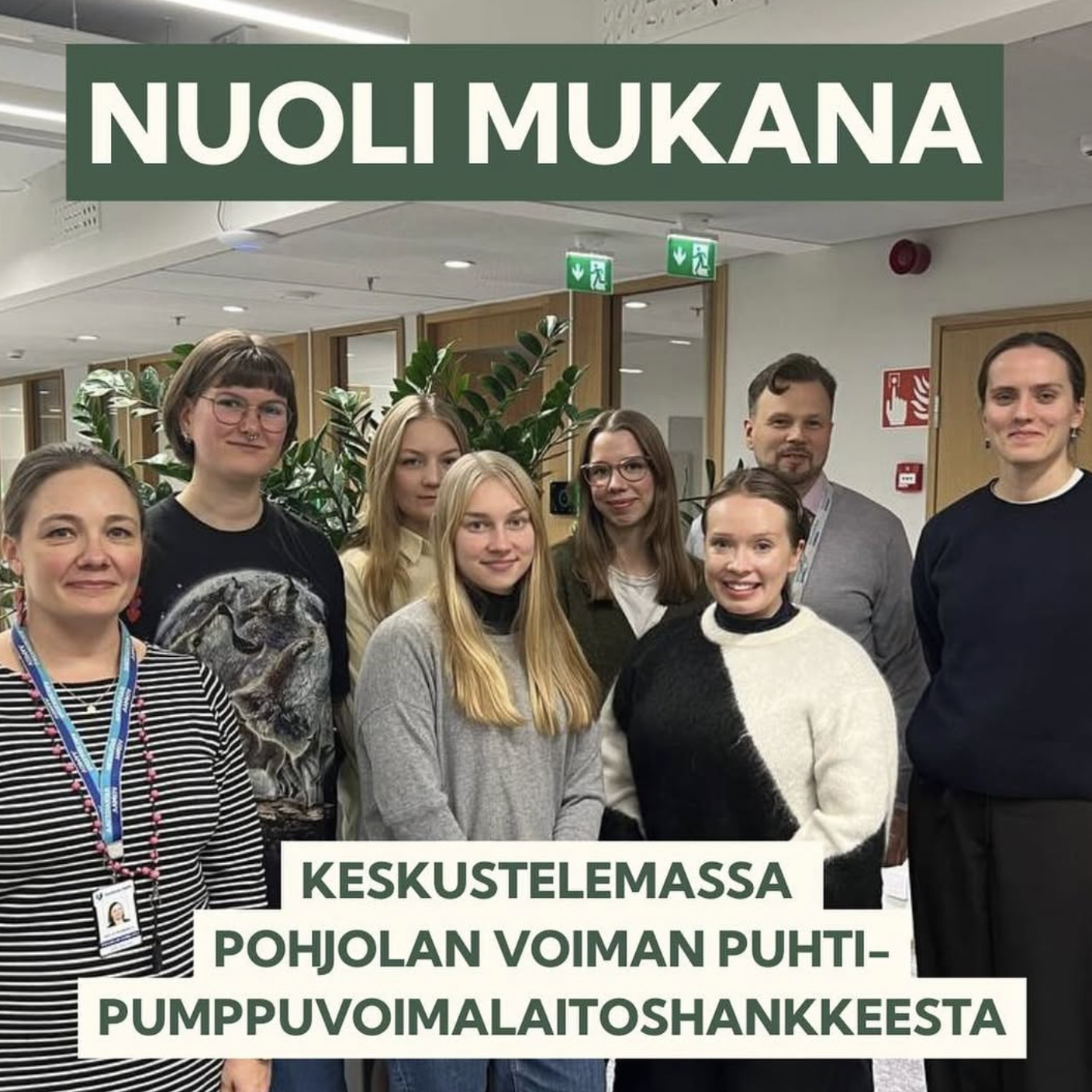 Tapaaminen NUOLIn ja Pohjolan Voiman kesken